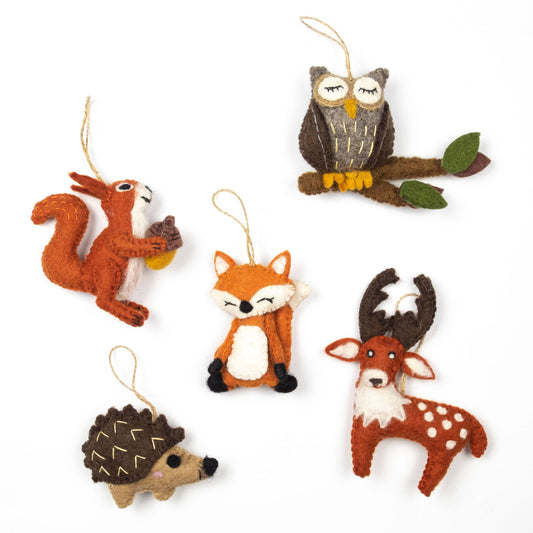 Holiday Ornament Forest Animals