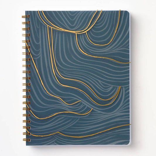 Green Wavy Journal