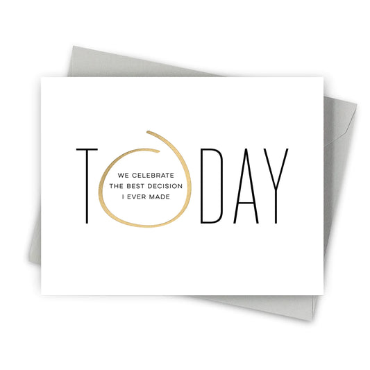 Best Decision Greeting Card