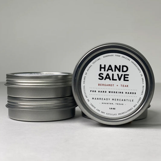 Bergamot + Teak Hand Salve