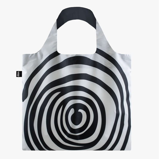 LOQI Spirals Black Bag