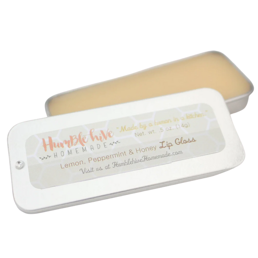 Lemon Peppermint & Honey Lip Gloss