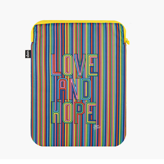LOQI Laptop 14" Case -Love & Hope