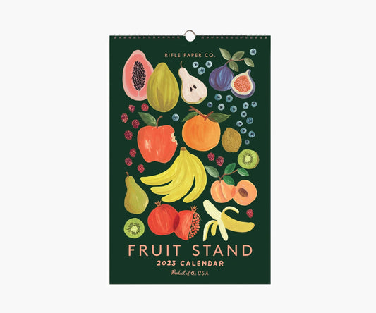 Fruit Stand 2023 Wall Calendar